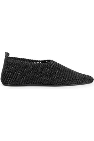 Totême WOVEN LEATHER BALLERINAS - - Woman