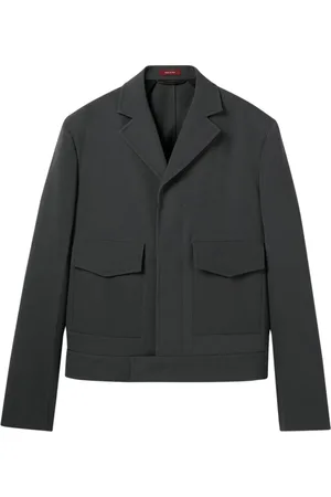 Gucci EMBOSSED WOOL GABARDINE JACKET - - Man