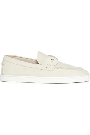 Christian Louboutin LEATHER BOAT LOAFERS - - Man
