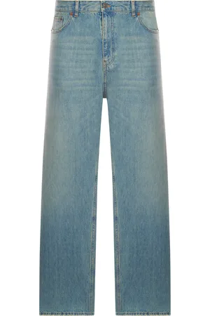 VALENTINO GARAVANI DENIM TROUSERS - - Man