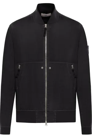 Stone Island TECHNICAL FABRIC JACKET WITH COMPASS LOGO - - Man