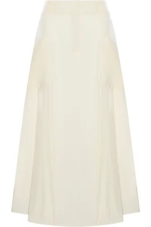 TRANSIT LONG SILK BLEND SKIRT - - Woman