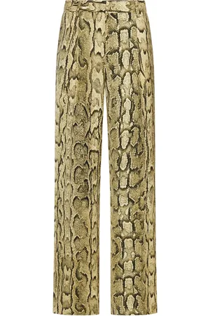 DRIES VAN NOTEN JACQUARD PALAZZO TROUSERS - - Woman
