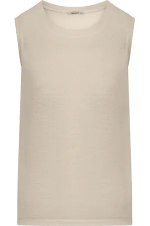 TRANSIT COMFORT WIDE SHOULDER JERSEY TANK TOP - - Woman