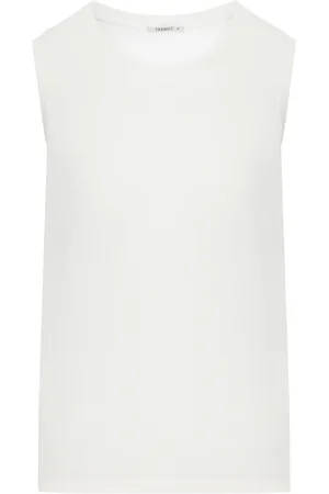 TRANSIT COMFORT WIDE SHOULDER JERSEY TANK TOP - - Woman