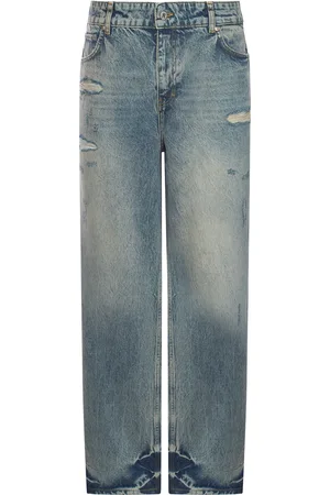 Represent R3 DISTRESSED BAGGY JEANS - - Man