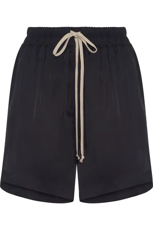 Rick Owens ACETATE AND VISCOSE BOXER SHORTS - - Woman