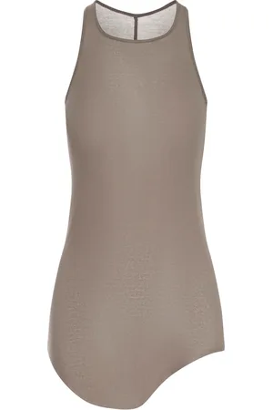 Rick Owens COTTON TOP WITH ASYMMETRIC HEM - - Woman
