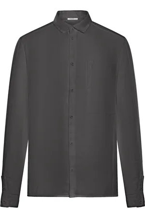 TRANSIT SLIM FIT LINEN SHIRT - - Man