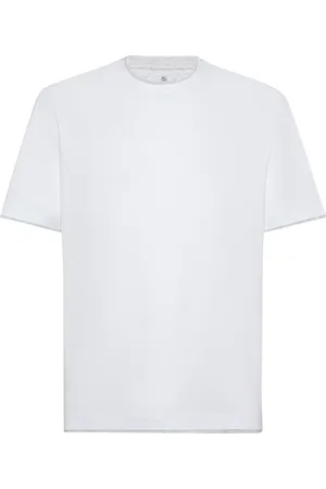 Brunello Cucinelli MULTILAYER COTTON T-SHIRT - - Man
