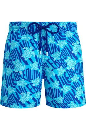 Vilebrequin MEN`S SWIM SHORTS RONDE DES TORTUES LOGO - - Man