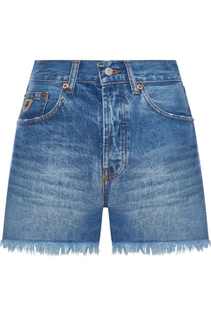 Lois DENIM SHORTS WITH FRINGED HEM - - Woman