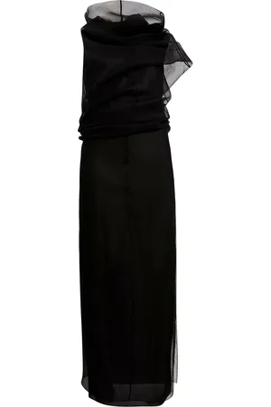 Khaite LONG SILK ORGANZA DRESS - - Woman