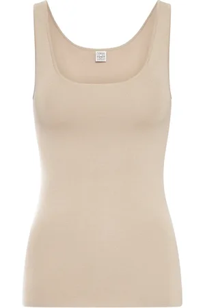 Totême COMPACT KNIT TANK TOP - - Woman