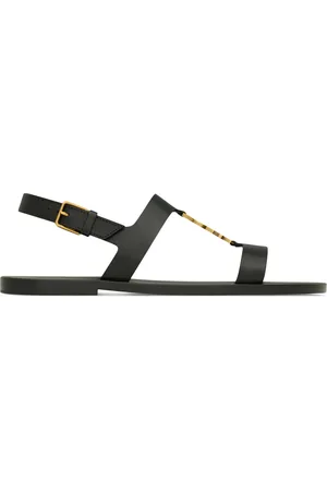 Saint Laurent CASSANDRE SANDALS IN SMOOTH LEATHER - - Man