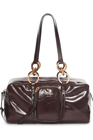 Prada MEDIUM LEATHER TOTE BAG - - Woman