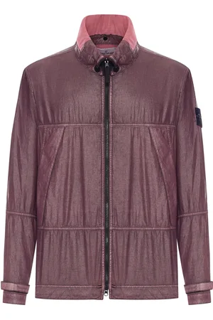 Stone Island ACETATE FABRIC JACKET - - Man