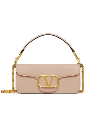 VALENTINO GARAVANI LOCÒ SHOULDER BAG IN CALFSKIN - - Woman