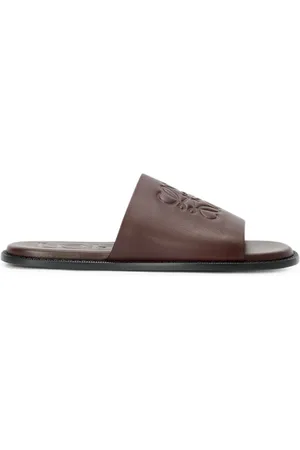 Loewe SLIDE ANAGRAM FLEX IN SOFT CALFSKIN - - Man
