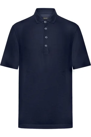 Ermenegildo Zegna SHORT SLEEVE LINEN POLO - - Man
