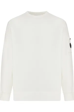 C.P. Company CREWNECK SWEATSHIRT WITH DETAIL ON THE SLEEVE - - Man