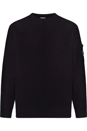 C.P. Company CREWNECK SWEATSHIRT WITH DETAIL ON THE SLEEVE - - Man
