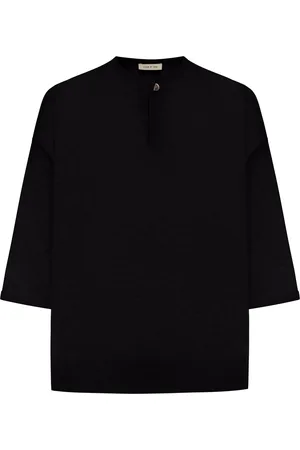 FEAR OF GOD HENLEY FINE KNIT T-SHIRT - - Man