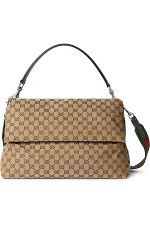 Gucci GG SHOULDER BAG WITH WEB DETAIL MEDIUM SIZE - - Man