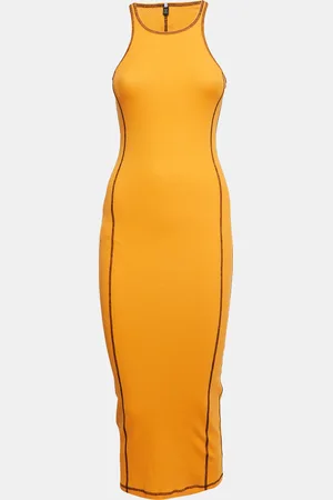 Alexander McQueen Rocket Rib Knit Tank Dress XXS