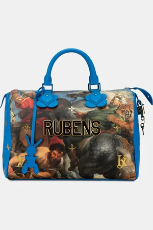 LOUIS VUITTON Multicolour Leather Masters Rubens Speedy 30 Satchel Bag