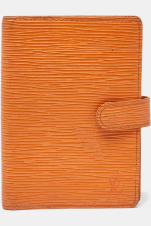 LOUIS VUITTON Mandarin Epi Leather Small Ring Agenda Cover