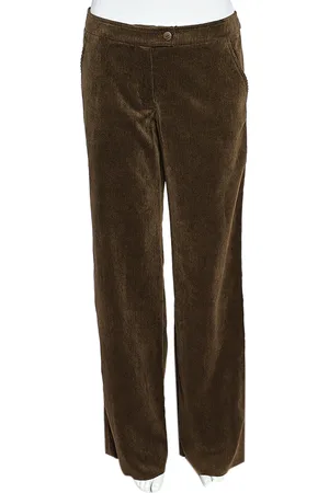 Giorgio Armani Corduroy Wide Leg Pants M