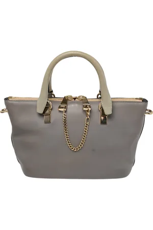 Chloé /Beige Leather Small Baylee Tote