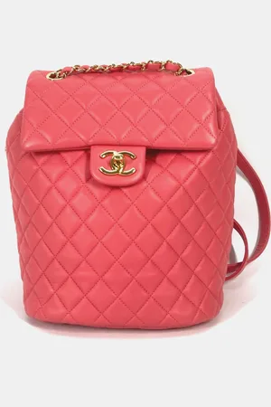 CHANEL Leather Small Urban Spirit Backpacks