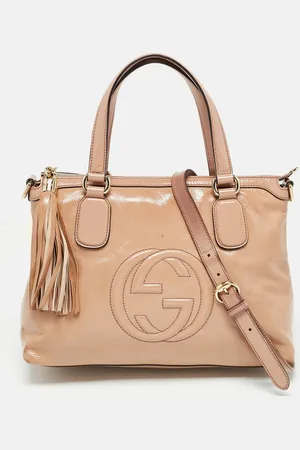 Gucci Patent Leather Soho Working Tote