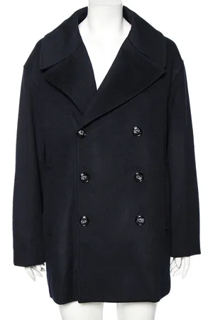Emporio Armani Cashmere Double Breasted Coat XXXL