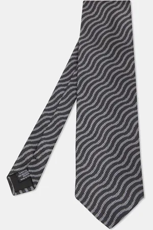 Emporio Armani Printed Satin Tie