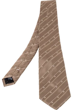 Givenchy Vintage Patterned Silk Jacqaurd Tie
