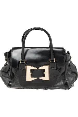 Gucci Leather Large Dialux Queen Tote