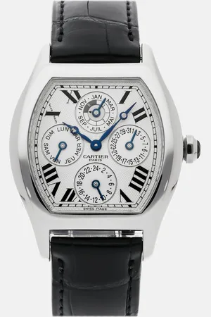 Cartier Platinum Tortue W1540551 Automatic Men