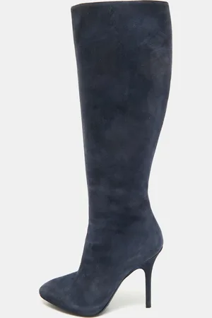 Dior Suede Knee Length Boots Size 37