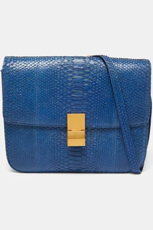 Céline Python Large Classic Box Shoulder Bag