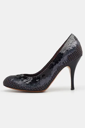 Etro Sequins And Fabric Pumps Size 37.5