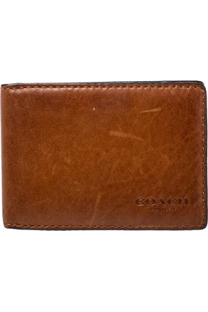 Coach Leather Bifold Card Holder