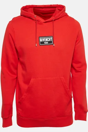 Givenchy Cotton Knit Hooded Sweatshirt XS