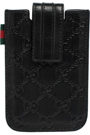 Gucci Ssima Leather Leather iPhone Case