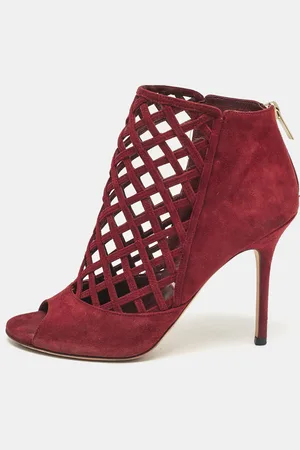 Jimmy Choo Suede Ankle Length Boots Size 39