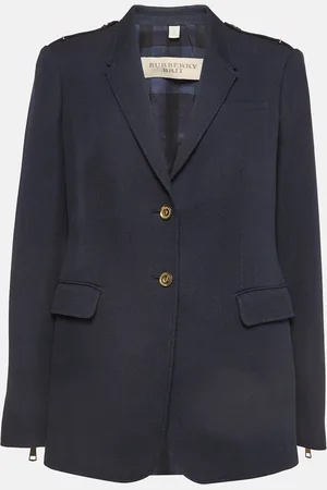 Burberry Cotton Single Breasted Blazer M