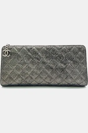 CHANEL Metallic Clutch