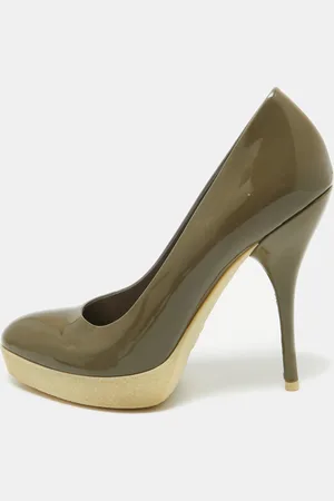 Gucci Patent Leather Slip On Pumps Size 36